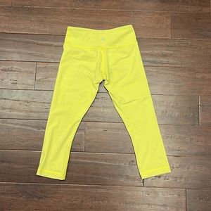 Lululemon reversible cropped leggings
